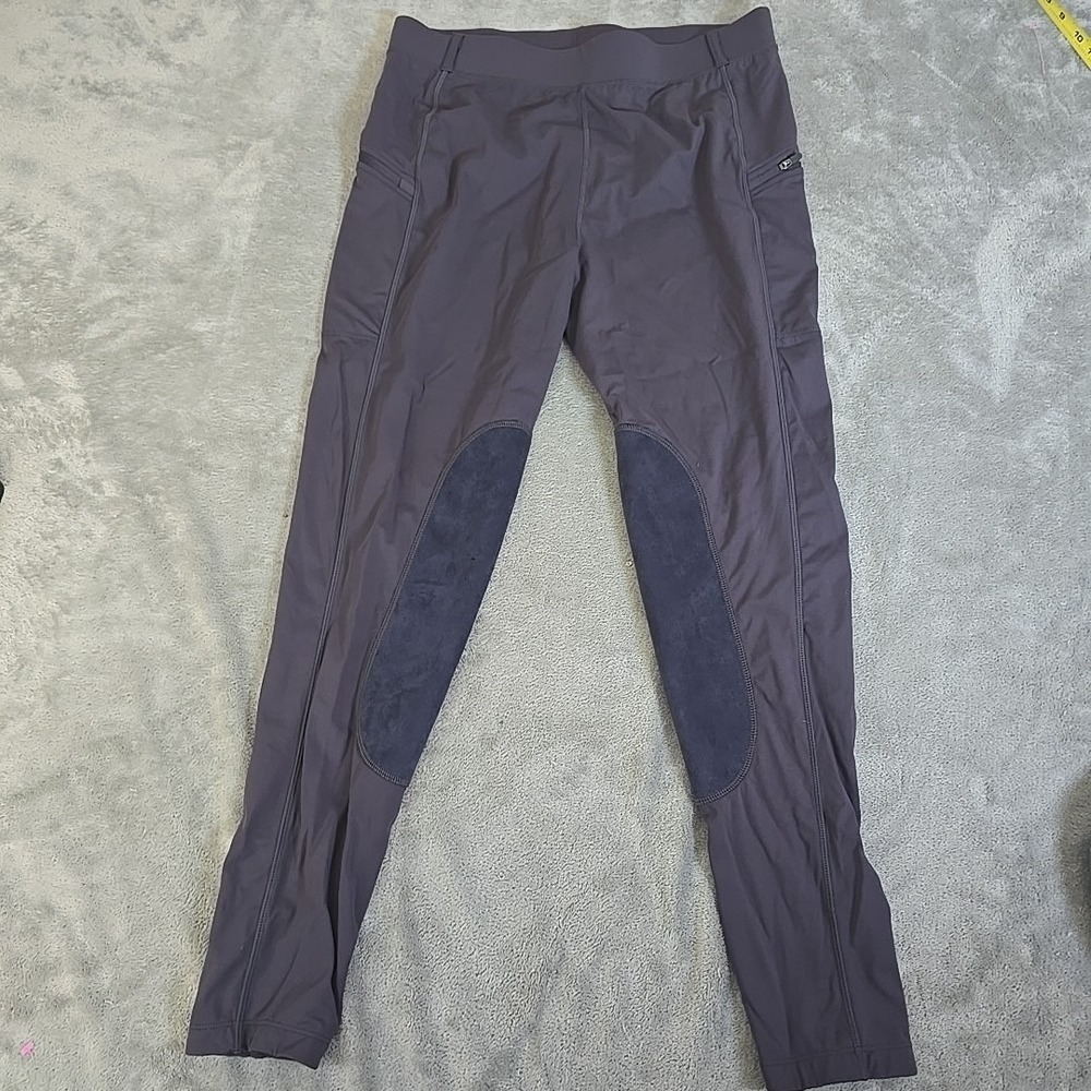 Willit Riding Pants Womens XL Gray Skinny Legging Style Pockets‎ Horseback